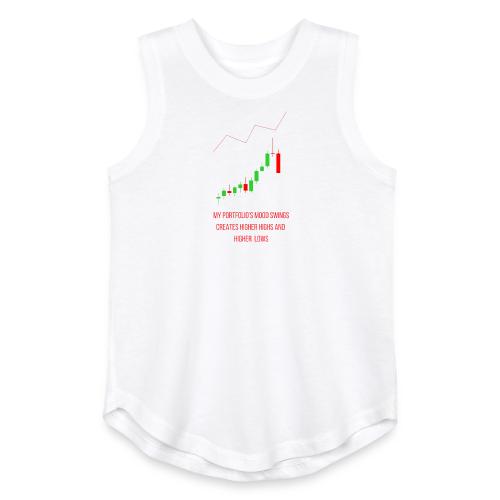 Technical Analysis Trading T-Shirt| Sarcastic - Youth Girls Relaxed Tank Top