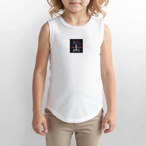 1776 - 2026 - 250 Years USA | Fireworks - Youth Girls Relaxed Tank Top