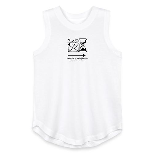 Last Year's Inbox T-Shirt - Youth Girls Relaxed Tank Top