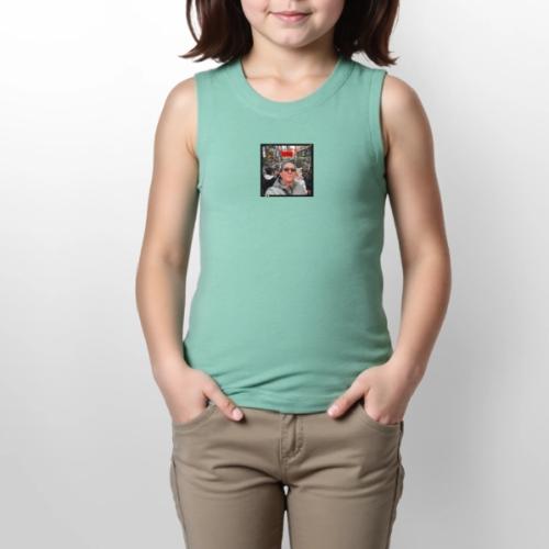 City Life Org Manhattan ft Jean - Youth Girls Relaxed Tank Top