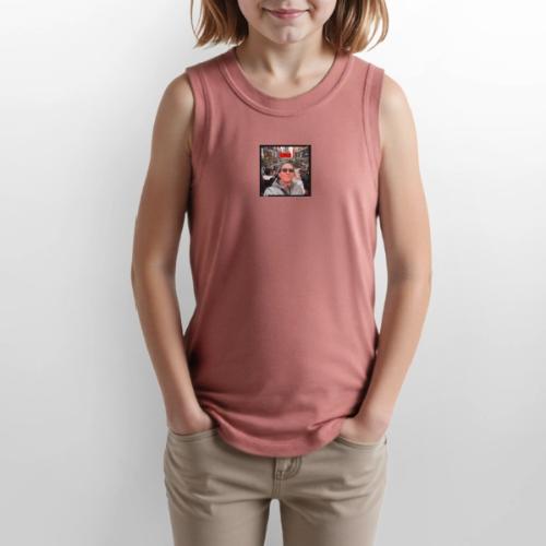 City Life Org Manhattan ft Jean - Youth Girls Relaxed Tank Top