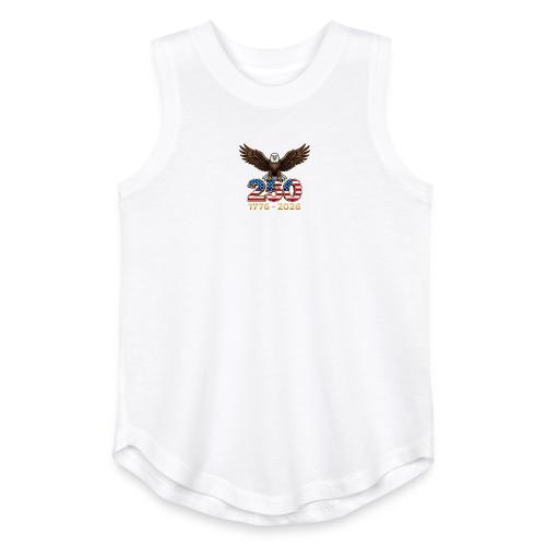 Eagle 250th Anniversary 1776-2026 - Youth Girls Relaxed Tank Top