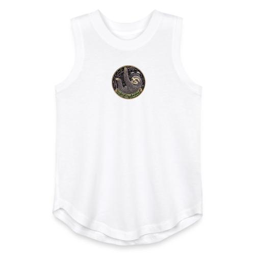 Sloth Home Watcher T Shirt - Youth Girls Relaxed Tank Top