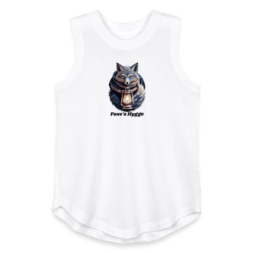 Hygge Ember Fox T-Shirt - Youth Girls Relaxed Tank Top