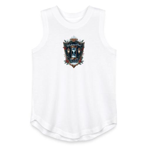 Wintering in Peace (No Visitors) T-Shirt - Youth Girls Relaxed Tank Top