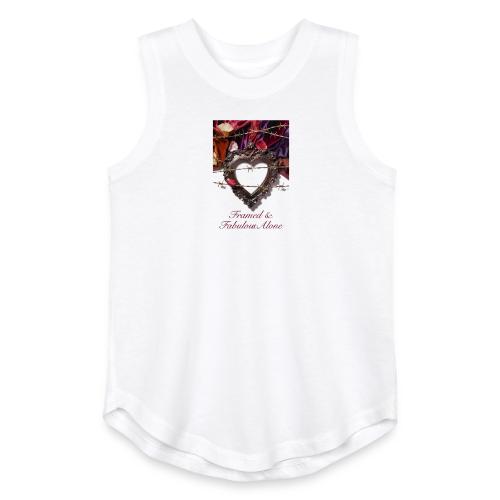Framed & Fabulous Alone T-Shirt - Youth Girls Relaxed Tank Top
