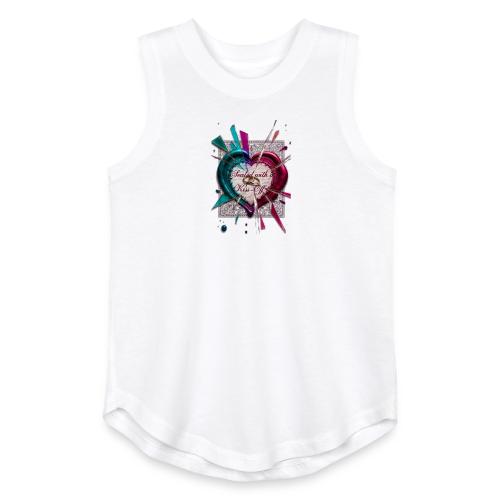 Sealed with a Kiss-Off T-Shirt - Youth Girls Relaxed Tank Top