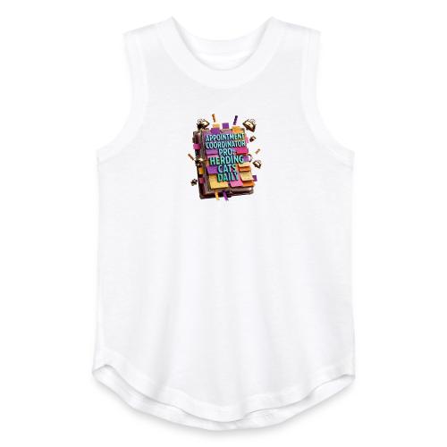 Appointment Coordinator Pro T-Shirt | Herding Cats - Youth Girls Relaxed Tank Top