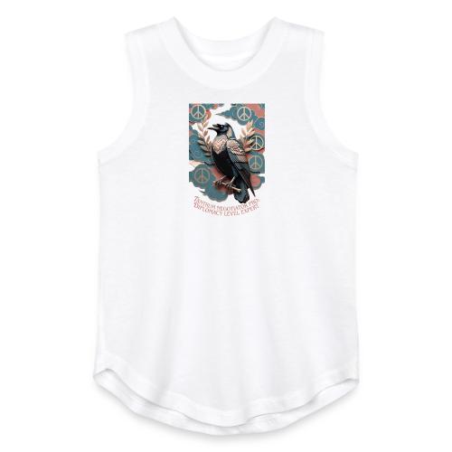 Raven Tantrum Mediator T Shirt - Youth Girls Relaxed Tank Top