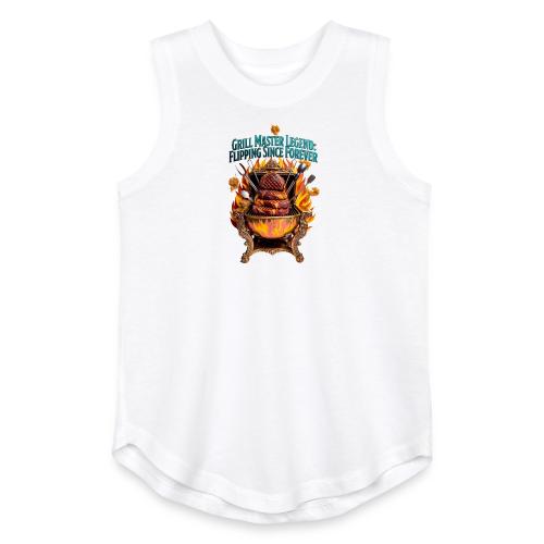 Grill Master Legend T Shirt - Youth Girls Relaxed Tank Top
