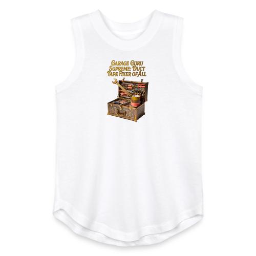 Garage Guru T Shirt - Youth Girls Relaxed Tank Top