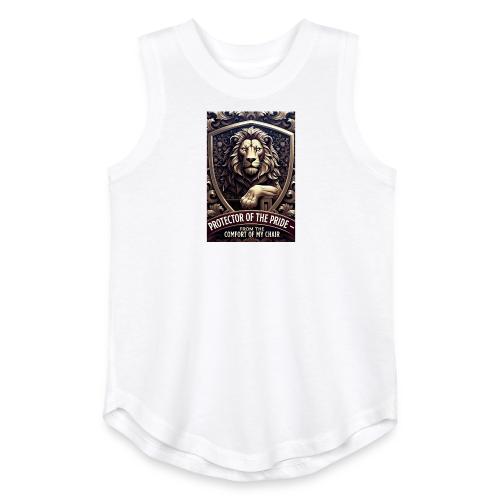 Lion King T Shirt, Funny Low-Effort Father Gift - Youth Girls Relaxed Tank Top