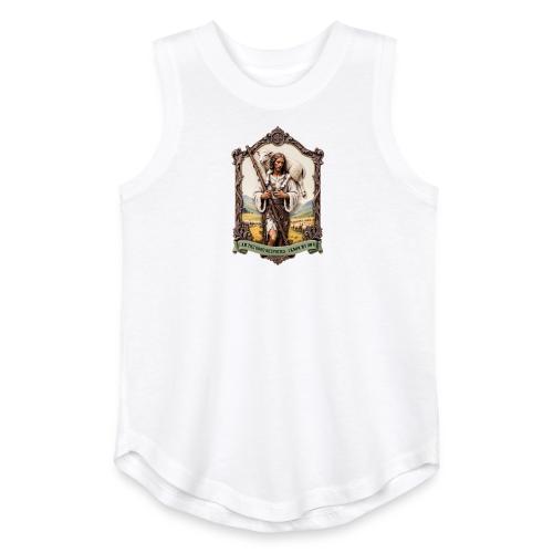 I Am The Good Shepherd T Shirt, Christian Gift - Youth Girls Relaxed Tank Top