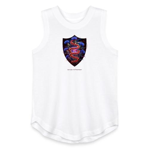Women’s Day Crimson Thread Matriarch T Shirt, Gift - Youth Girls Relaxed Tank Top