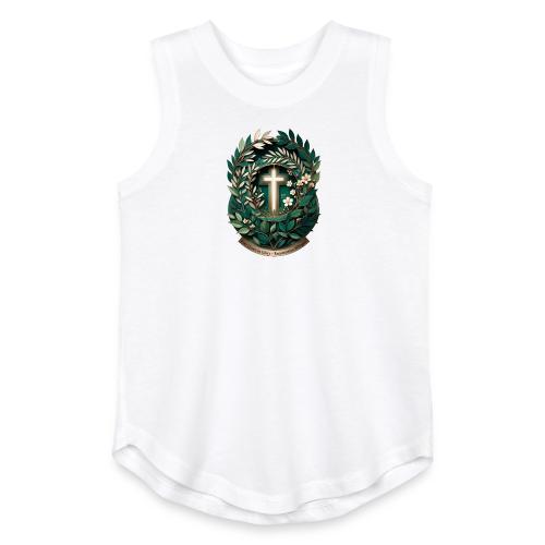 Easter Ever Green in Glory Laurel T Shirt, Gift - Youth Girls Relaxed Tank Top