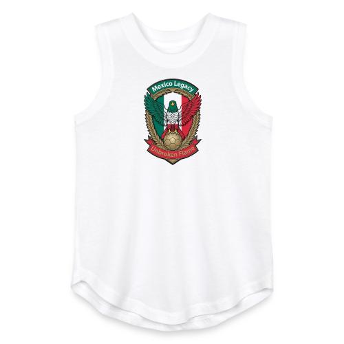 Mexico Eagle Legacy T-Shirt, Mexican Pride Gift - Youth Girls Relaxed Tank Top