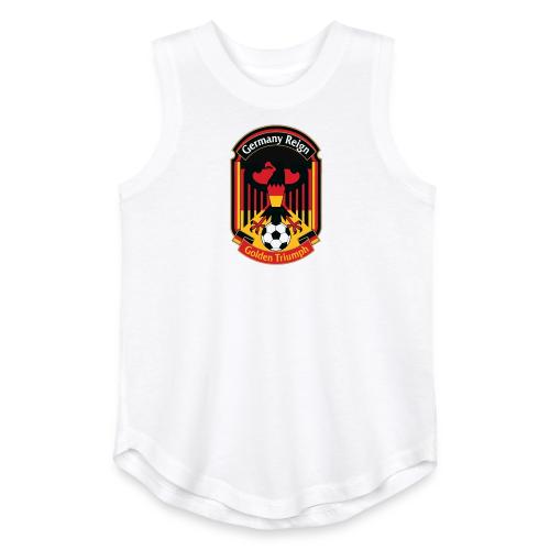 Germany Eagle Reign T-Shirt, German Flag Gift - Youth Girls Relaxed Tank Top