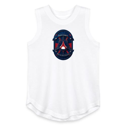 Paris Pride Heritage T Shirt, Soccer Fan Gift - Youth Girls Relaxed Tank Top