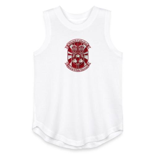 Munich Cathedral T Shirt, German Football Fan Gift - Youth Girls Relaxed Tank Top