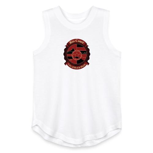 Flamengo Rio Coast T Shirt, Football Pride Gift - Youth Girls Relaxed Tank Top