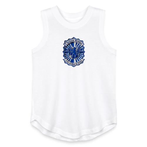Chelsea Blue Bridge T Shirt, Soccer Fan Gift - Youth Girls Relaxed Tank Top