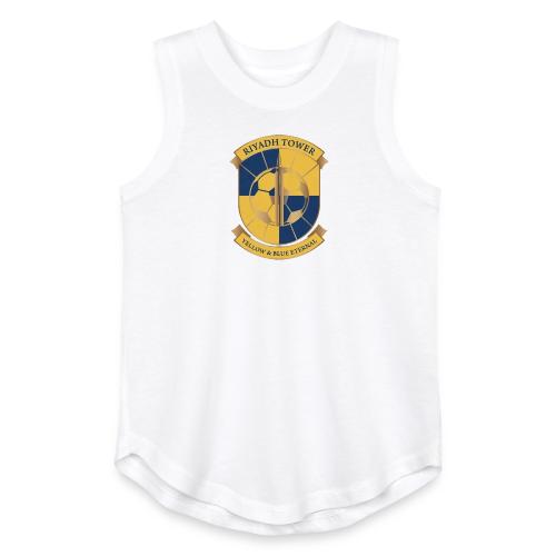 Riyadh Tower Premium T Shirt, Football Pride Gift - Youth Girls Relaxed Tank Top