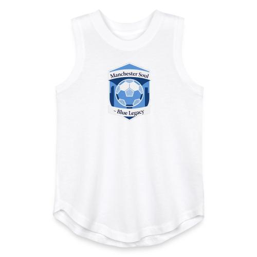 Manchester Soul Soccer City Emblem T Shirt, Gift - Youth Girls Relaxed Tank Top