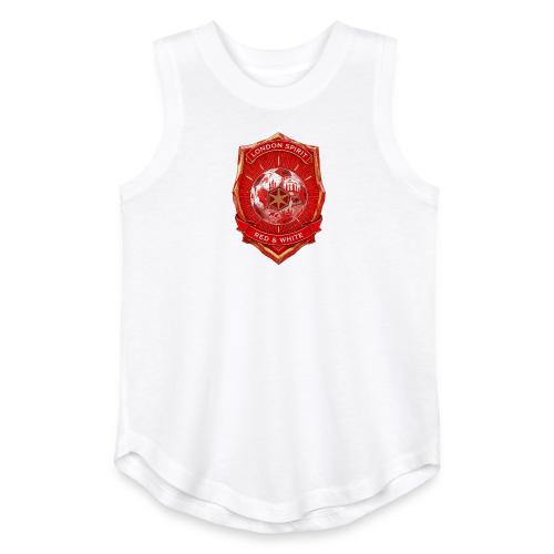 London is Red T Shirt, Football City Pride Gift - Youth Girls Relaxed Tank Top