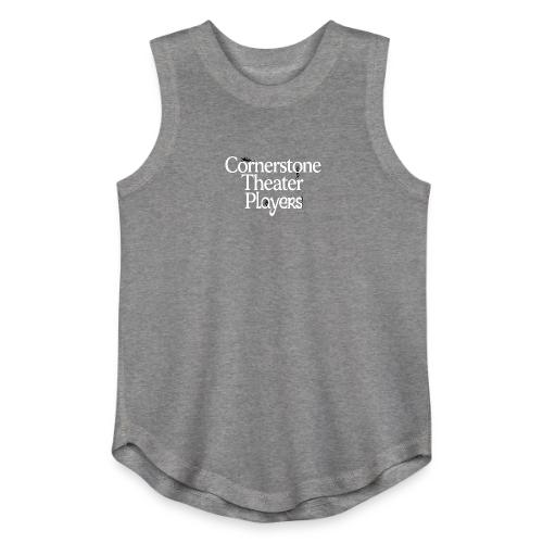 Cornerstone Theater Players (Light) - Youth Girls Relaxed Tank Top
