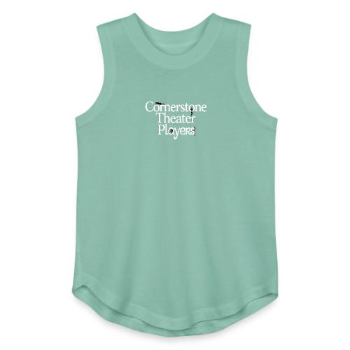Cornerstone Theater Players (Light) - Youth Girls Relaxed Tank Top