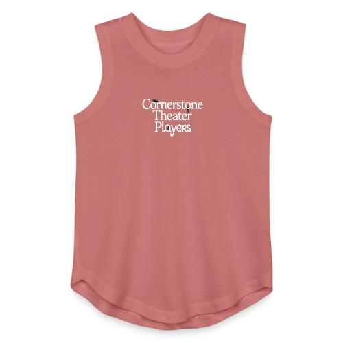 Cornerstone Theater Players (Light) - Youth Girls Relaxed Tank Top