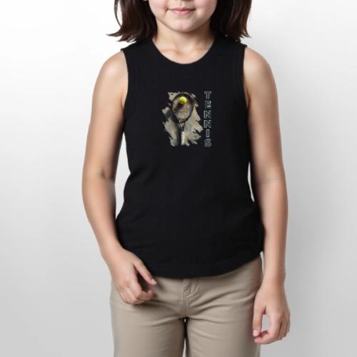 Tennis Power Play - Youth Girls Relaxed Tank Top