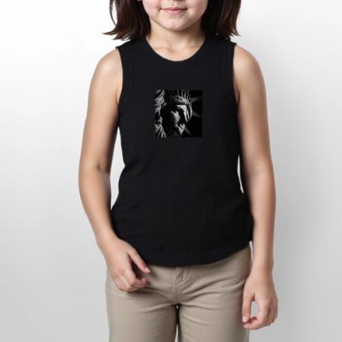 USA: Shadow of Liberty - Youth Girls Relaxed Tank Top