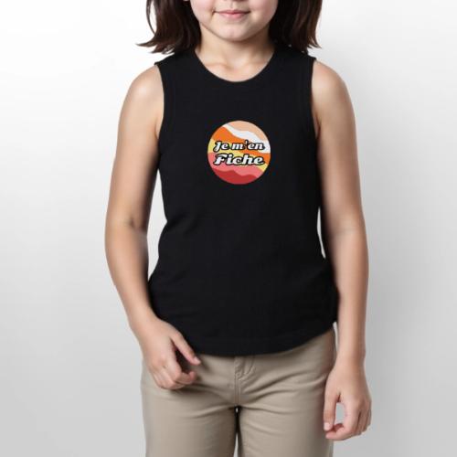 I don't care - Youth Girls Relaxed Tank Top