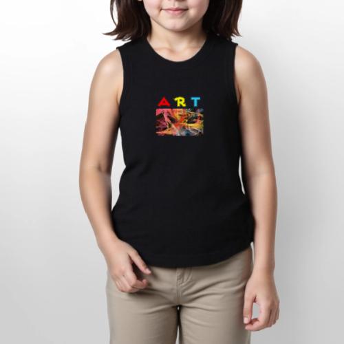 Chaotic Threads of Art - Youth Girls Relaxed Tank Top
