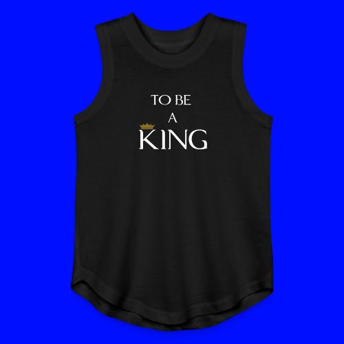 TO BE A king2 - Youth Girls Relaxed Tank Top