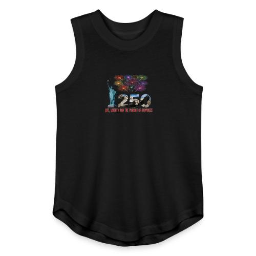 250 Years USA - Youth Girls Relaxed Tank Top