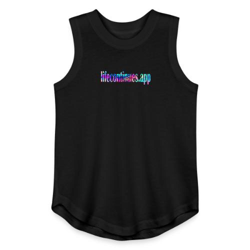 Lifecontinues.app1 - Youth Girls Relaxed Tank Top