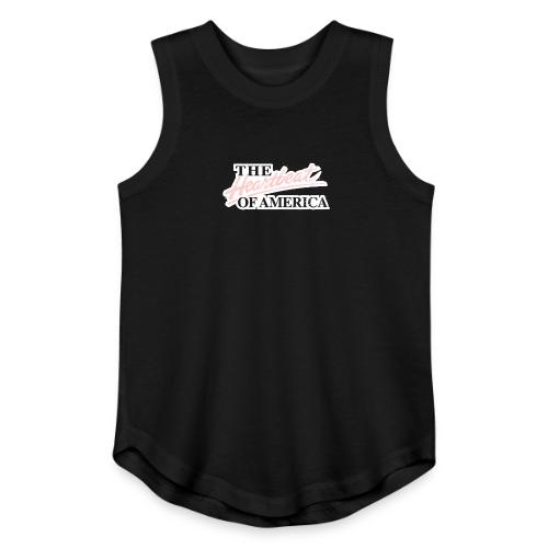 The Heartbeat of America - Youth Girls Relaxed Tank Top