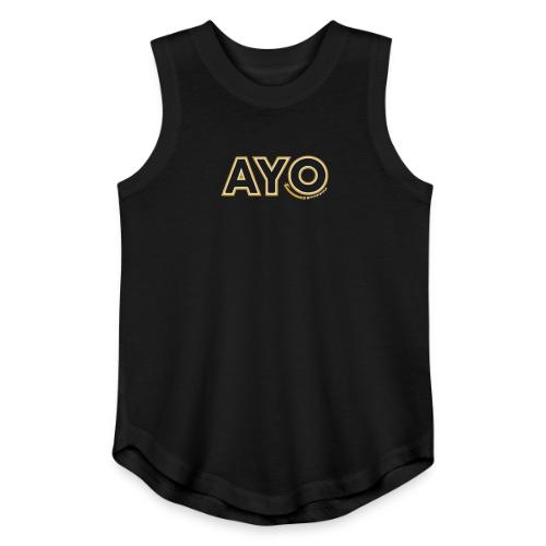AyoGaming's Logo v1 - Youth Girls Relaxed Tank Top
