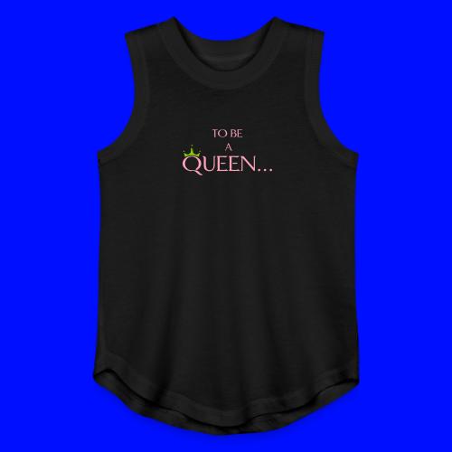 TO BE A QUEEN2 - Youth Girls Relaxed Tank Top