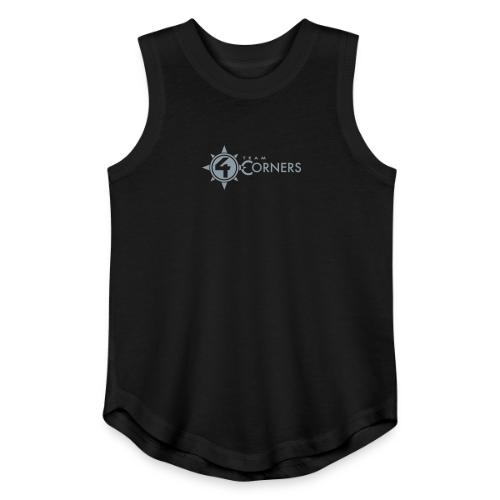 Team 4 Corners 2018 logo - Youth Girls Relaxed Tank Top