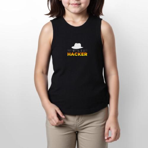 White Hat Hacker - Youth Girls Relaxed Tank Top