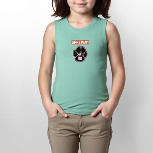 Jack-Jack’s Paw (Proceeds go to ASPCA!) - Youth Girls Relaxed Tank Top