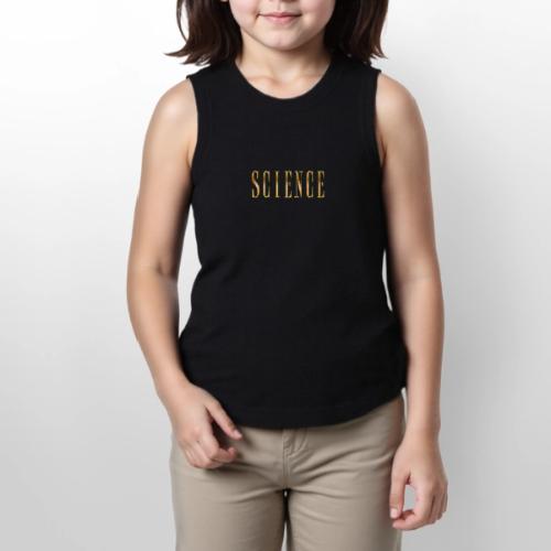 Science: Think. Test. Repeat. - Youth Girls Relaxed Tank Top