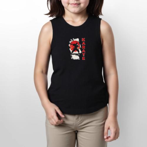 Karate: the spirit of discipline - Youth Girls Relaxed Tank Top