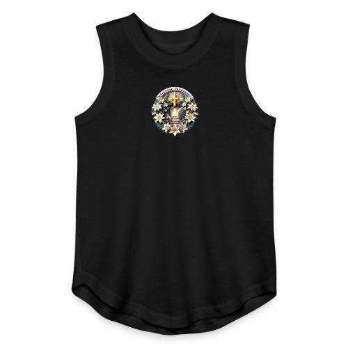 Easter The Tomb Is Empty T Shirt, Christian Gift - Youth Girls Relaxed Tank Top