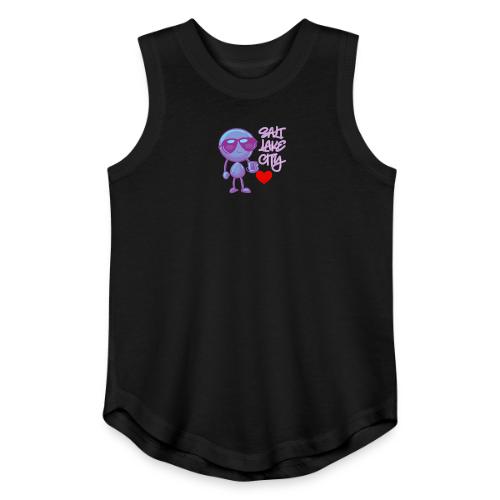 Smoon City 19 Salt Lake City - Youth Girls Relaxed Tank Top