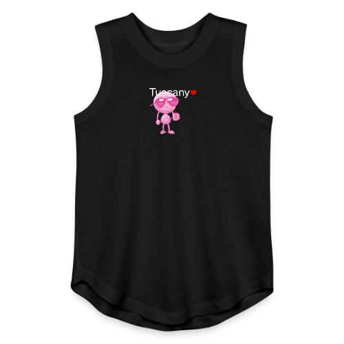 Smoon City_Tuscany Pink - Youth Girls Relaxed Tank Top
