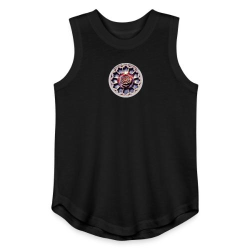 Easter Rose Resurrection T Shirt, Spring Gift - Youth Girls Relaxed Tank Top